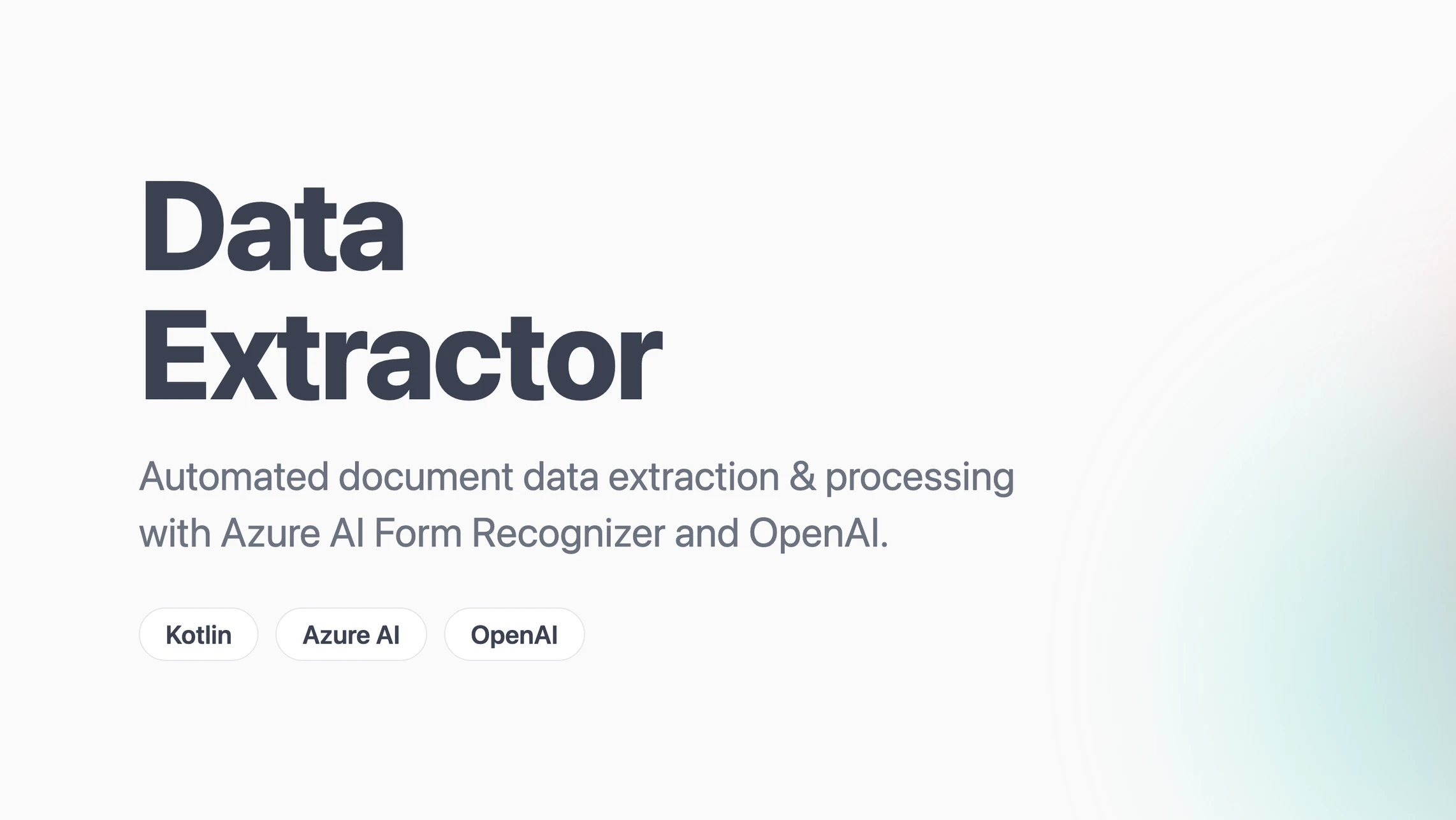 Data Extractor