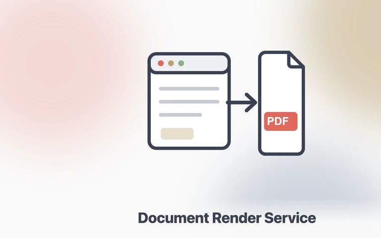 Document Render Service