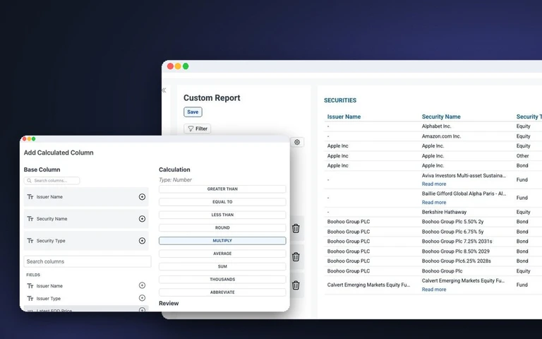 Custom Reports
