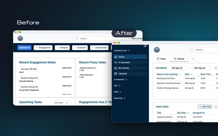 Frontend Platform Redesign Updates