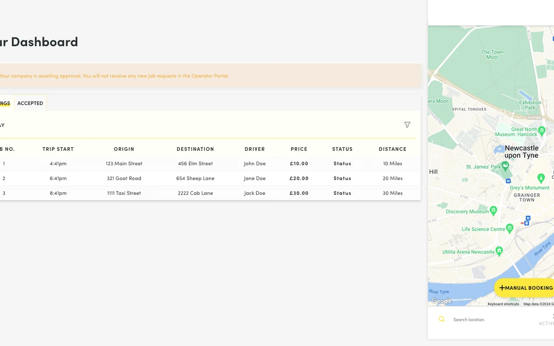 taxigoat (Web Portals) screenshot 2
