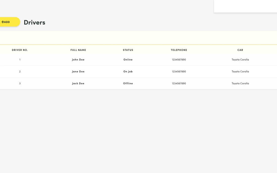 taxigoat (Web Portals) screenshot 4