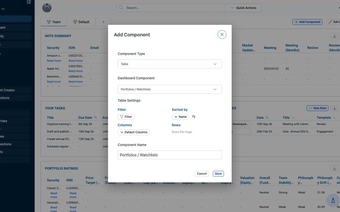 Custom Dashboards screenshot 3