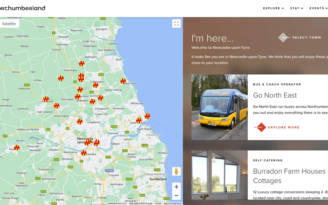 Visit Northumberland screenshot 7