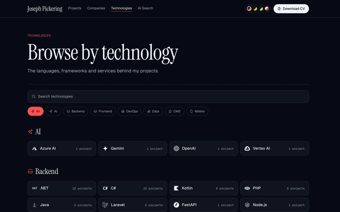 Portfolio screenshot 5