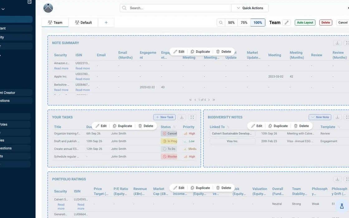 Custom Dashboards screenshot 2