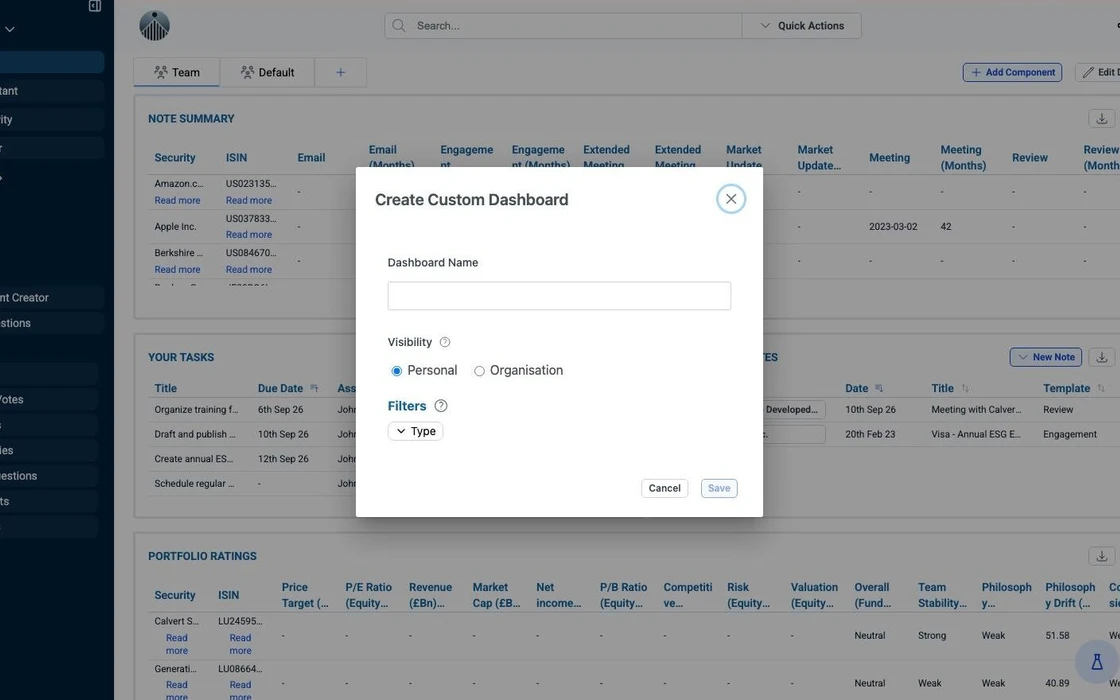 Custom Dashboards screenshot 4