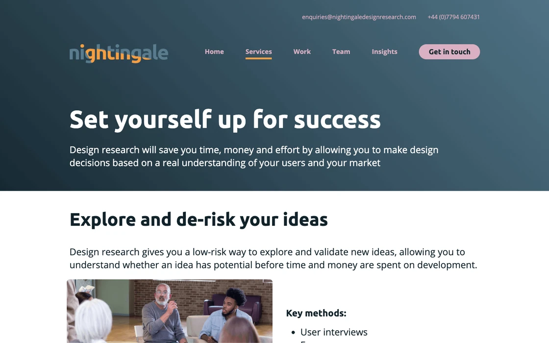 Nightingale Design Research screenshot 6