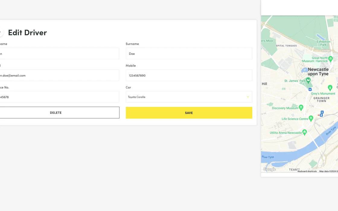 taxigoat (Web Portals) screenshot 5