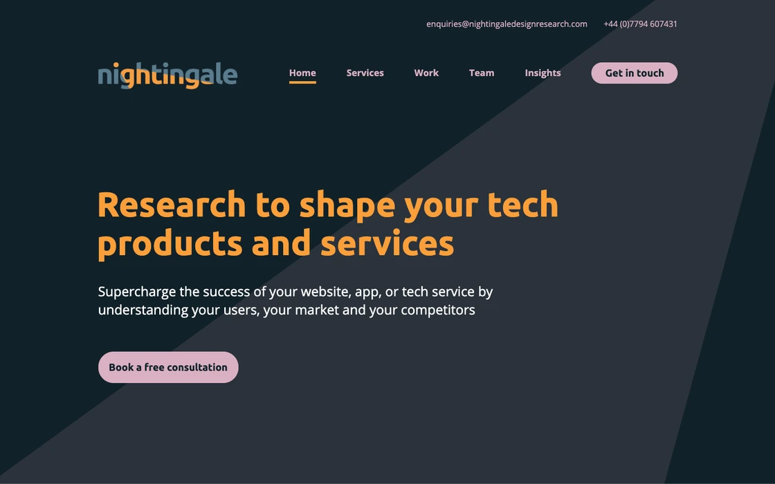 Nightingale Design Research screenshot 1
