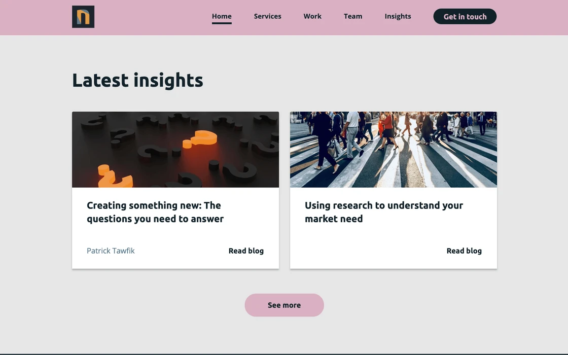 Nightingale Design Research screenshot 5