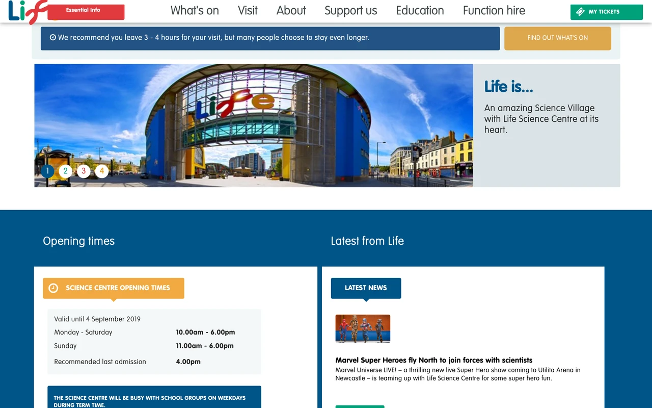 Centre for Life screenshot 2