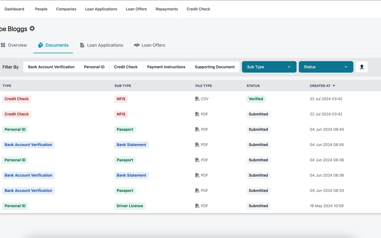 Individual Verification Platform screenshot 3