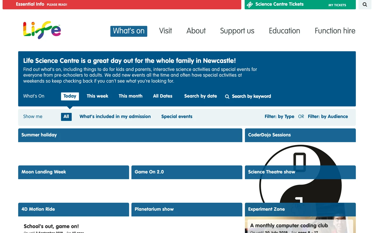 Centre for Life screenshot 3