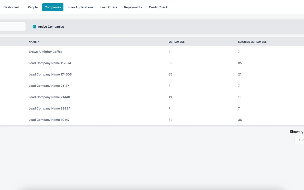 Individual Verification Platform screenshot 1