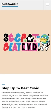 BeatCovidNE mobile screenshot 1