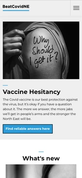 BeatCovidNE mobile screenshot 3