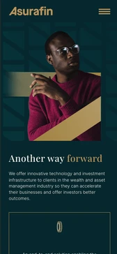 Asurafin Website mobile screenshot 3