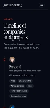 Portfolio mobile screenshot 4