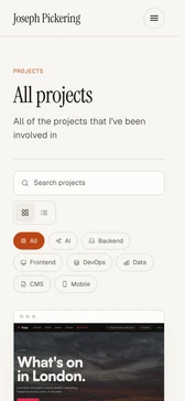 Portfolio mobile screenshot 7