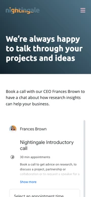 Nightingale Design Research mobile screenshot 10
