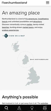 Visit Northumberland mobile screenshot 4