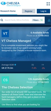 Research Portal mobile screenshot 1