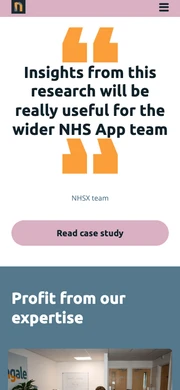Nightingale Design Research mobile screenshot 4