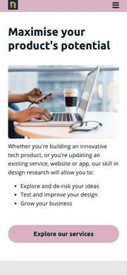 Nightingale Design Research mobile screenshot 2