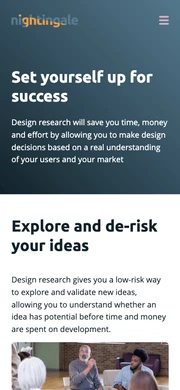 Nightingale Design Research mobile screenshot 6