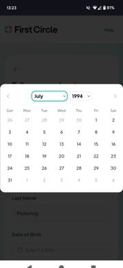 Onboarding mobile screenshot 4
