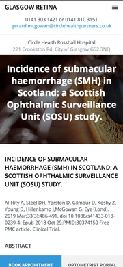 Glasgow Retina mobile screenshot 6