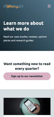 Nightingale Design Research mobile screenshot 9