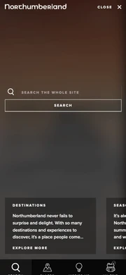 Visit Northumberland mobile screenshot 7