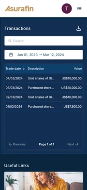 Client Portal mobile screenshot 6