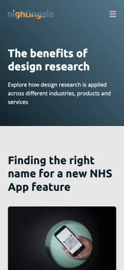 Nightingale Design Research mobile screenshot 7
