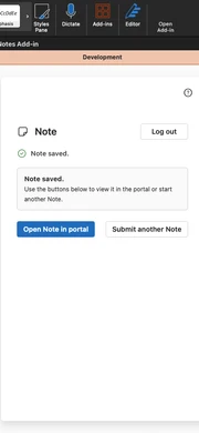Microsoft Word Add-on mobile screenshot 4