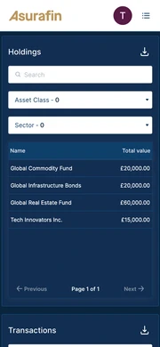 Client Portal mobile screenshot 5