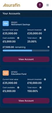 Client Portal mobile screenshot 2