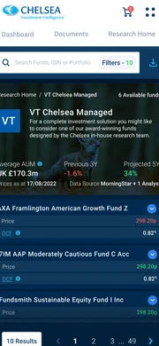 Research Portal mobile screenshot 4