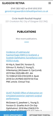 Glasgow Retina mobile screenshot 5